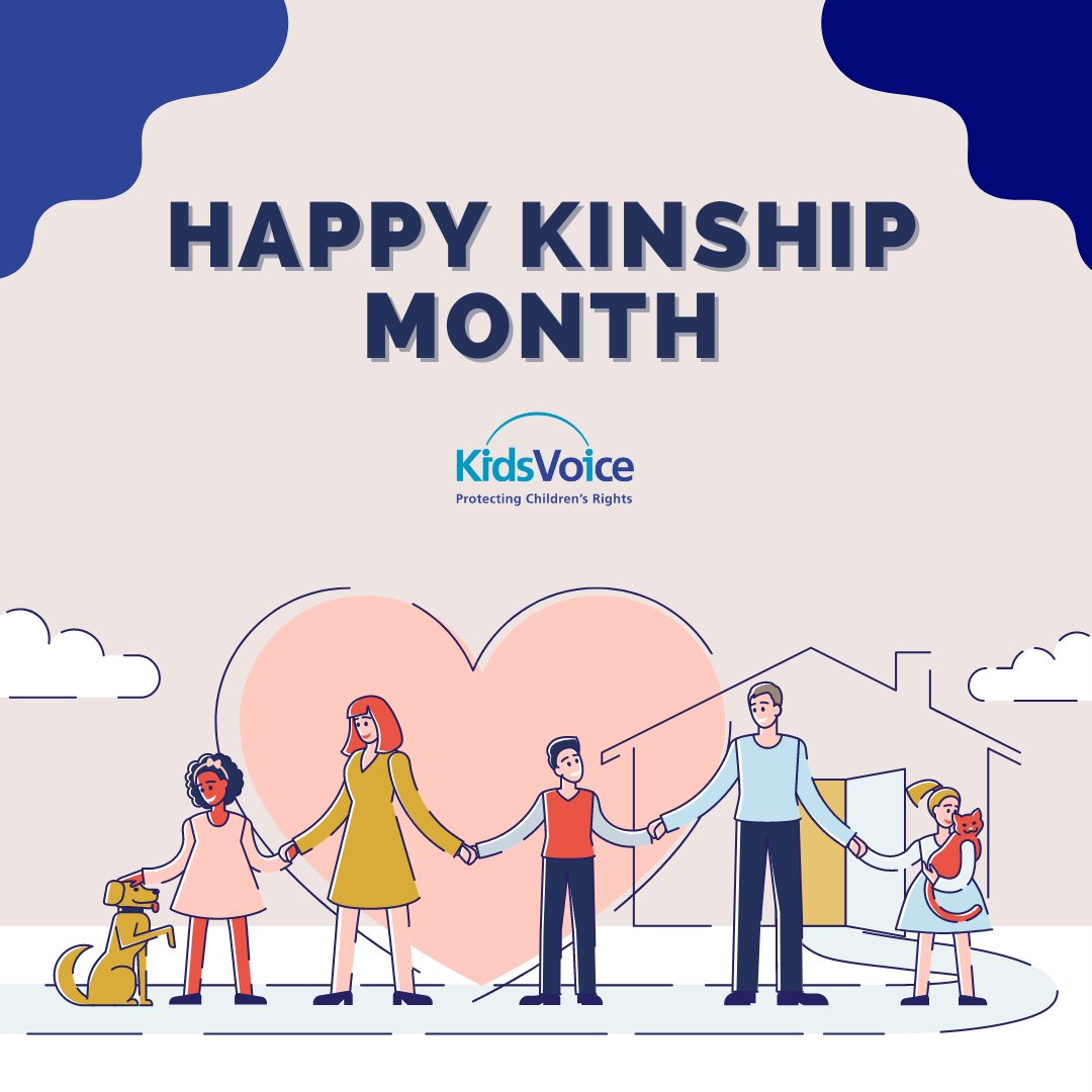 September is National Kinship Month! Often, when children cannot remain safely with their parents, they are placed with their next of kin. Grandparents, relatives, or family friends are all considered kinship caregivers.