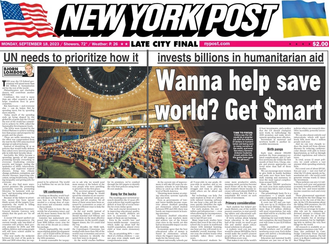 Bjorn Lomborg tweet media