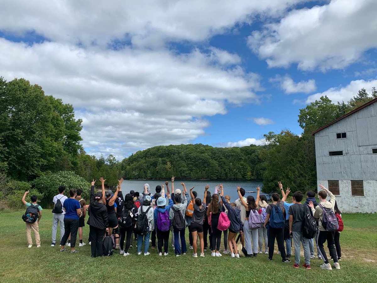 First class of 2023-2024 at Gould Lake Outdoor Centre! Thanks to <a href="/BayridgeSS_LDSB/">Bayridge SS</a> for a great start.