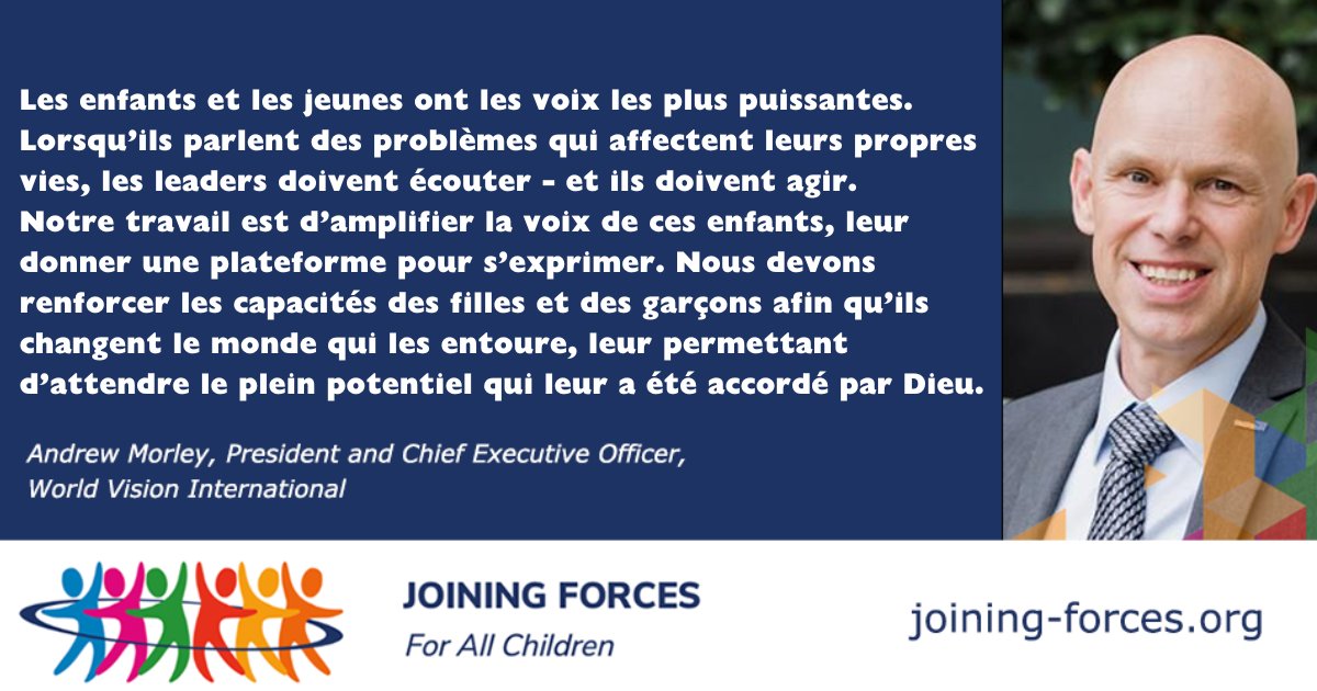 'S'assurer que tous les enfants soient vus, entendus et priorisés est essentiel...' #worldvision Joining Forces WACA
📷 #UNGA78 ~ 78e session de l'Assemblée générale des Nations unies