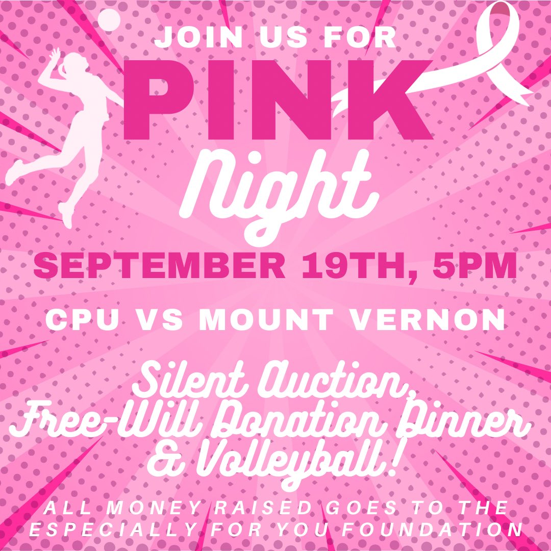 Tomorrow is our annual Pink Night! Come help us support a great foundation and the warriors who battle every day! See you there!