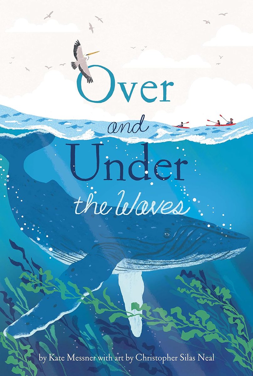 The newest in the Over and Under series explores life above and below the #ocean surface. Check out the #ChildrensBook OVER AND UNDER THE WAVES by @KateMessner @csneal @ChronicleKids sincerelystacie.com/2023/09/childr… #kidsbook #booksforkids #ocean #montereybay #picturebook #readaloud