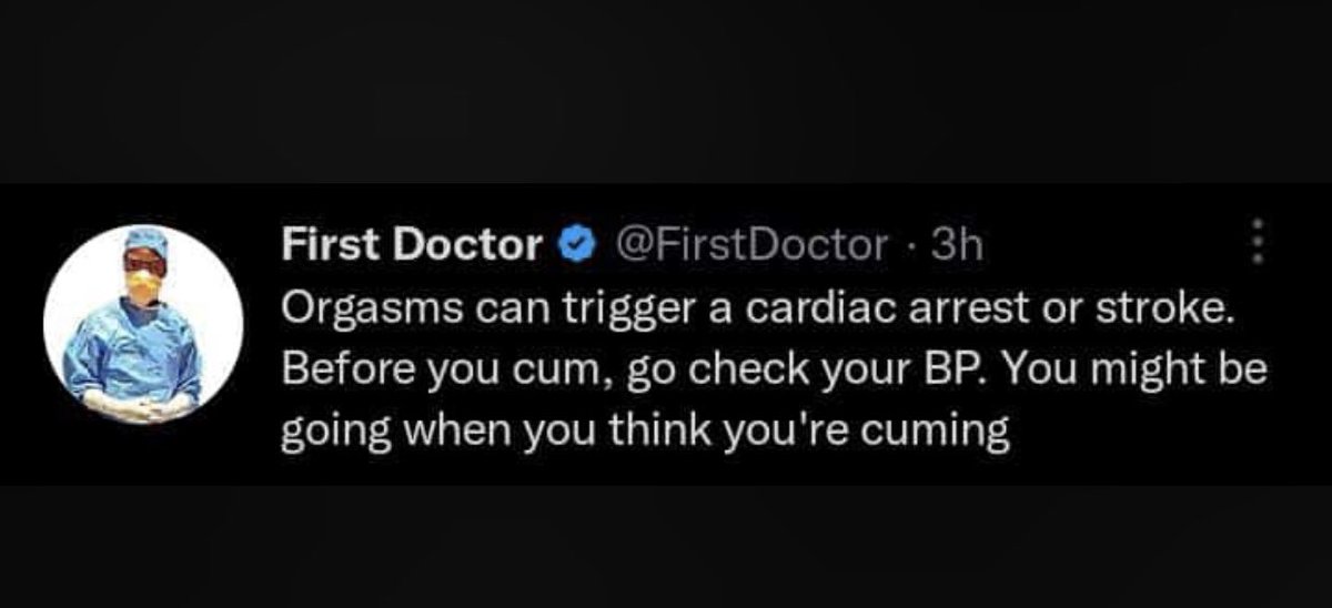 evergreenesp's tweet image. Please justify this statement, because sometimes Orgasms makes your heart to function very well and I believe is connected to pituitary gland and blood  vessels