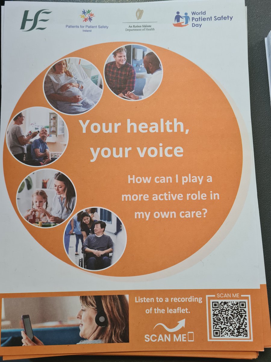 UHW_Waterford's tweet image. Doing our bit for World Patient Safety Day
"Patient safety is everyone's business" Meeting the patients #surveryingthevisitors #howcanwehelp #whatcanyoudotoimproveyourownsafetyinhospitals
#WPSD23 @HSELive @HrSswhg @SouthEastCH @NAS_Waterford