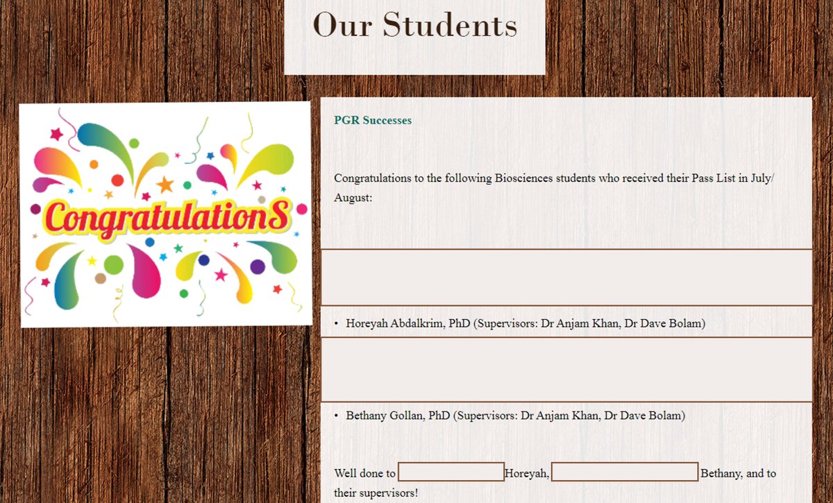 Fabulous to see this on our newsletter, our newly minted doctorates. Again, big congratulations to Dr <a href="/a_horeyah/">د. حوريه 🔗Dr. Horeyah</a> and Dr <a href="/Beth_Gollan/">Bethany</a> 🥳🥳🥳