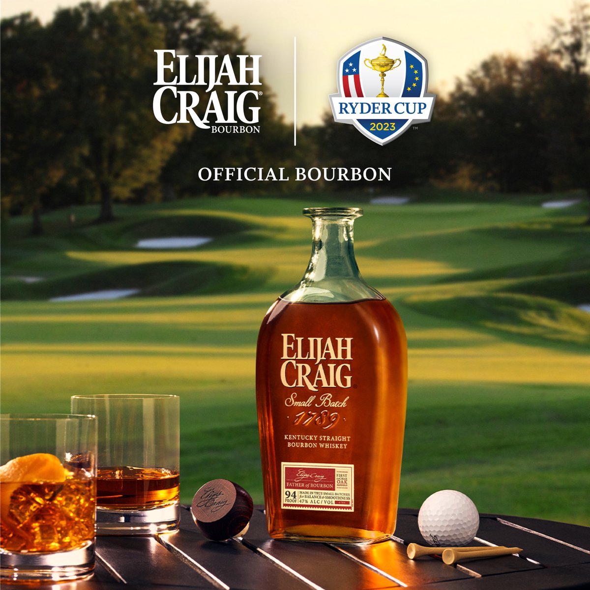 letstoost's tweet photo. New in and online! Official Sponsor Ryder Cup 2023 #letstoost #letstoostnl #elijahcraig #bourbon #rydercup #disaronnointernational https://t.co/qFBtzgc37K