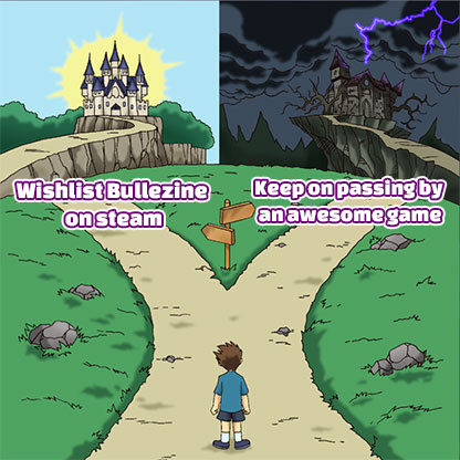 What are you even waiting for ?

Bullezine on steam: store.steampowered.com/app/2482690/Bu…

#IndieGameDev #indiedev #indiegame #Bullezine #IndieGames #indieGame #indieDev #indiegamedev #indiegames #gamedev #game #videogames #videogame #art #wishlist #steam