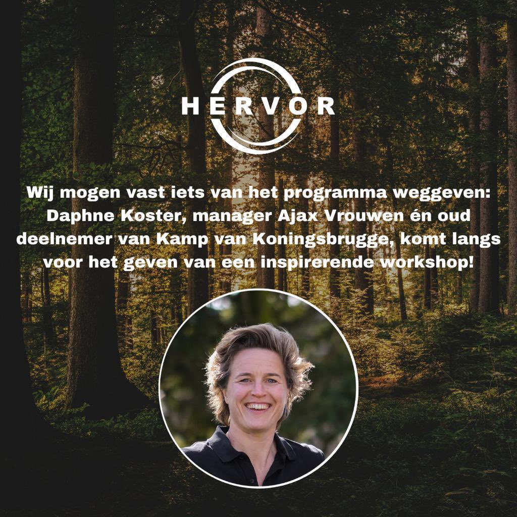 WouterSprengers's tweet photo. Wij zullen alvast een aantal onderdelen vrijgeven in de aanloop naar het weekend. Tijdens de Hervor Experience zal @daphnekoster een inspirerende workshop verzorgen.

https://t.co/y5irnpID6f

#vrouwelijkleiderschap #vrouwen #empower #groeimindset #Hervor #powervrouw #kracht https://t.co/XKAmtLSnTn