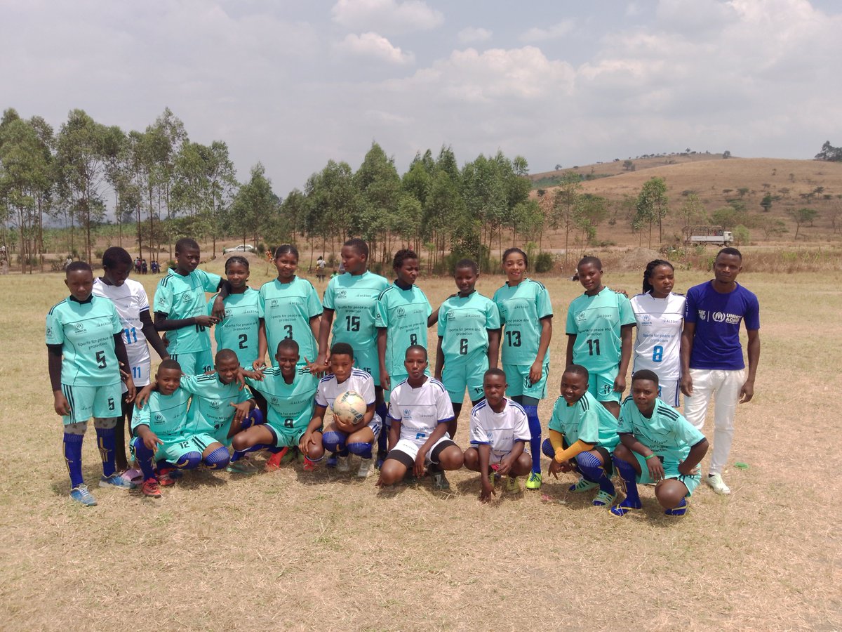 refugee85985's tweet photo. It is not only about the Men but even the girls can pa sport, Meet one of our teams
Remember peace starts with Tolerence
#Sports4Peace&amp;protection project
#IsingiroDFA https://t.co/t5vK7XcWZK