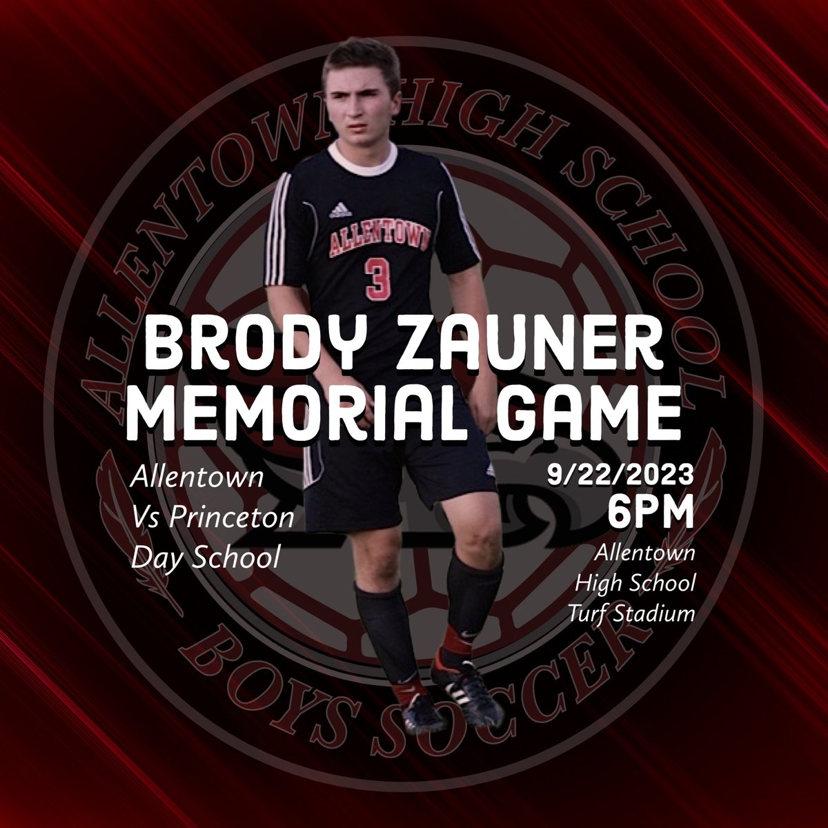 redbirdsoccer's tweet photo. This Friday we remember Brody Zauner a key member of the 2013 state championship, he is sadly no longer with us but his spirit lives on forever in our program. Come out and support the Brody Zauner Memorial scholarship
#Brodystrong 
@Pae_AllentownHS @ATownRedbirds @UFRSDSuper https://t.co/ukMtBZPyTJ
