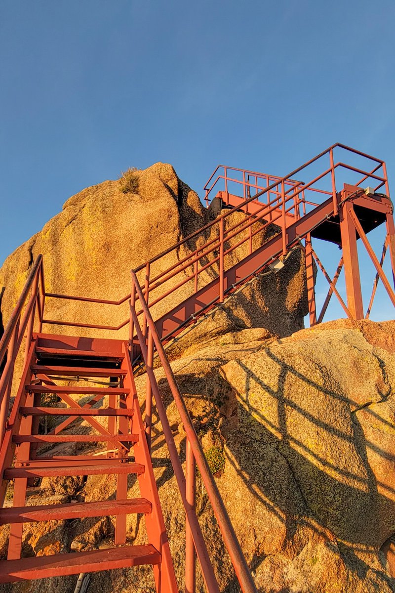 wander4insp's tweet photo. Climbing the Devils Stairs.
There is nothing quite like the joy of climbing the stairs at Devils Head Fire Tower, all 143, after gaining over 800 feet of elevation on the hike from the trailhead.
#DevilsHead #ColoradoHikes #FireTower https://t.co/hz9mHrYPU4