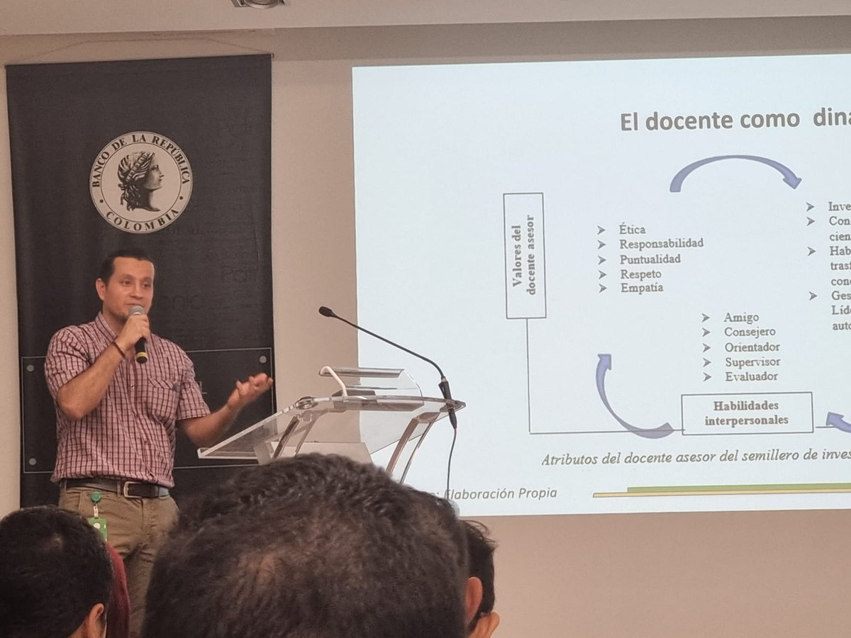 yosoyfet's tweet photo. Holme Harrinso, rector de la FET, partició del ciclo de Talleres de Ciencia, Tecnología e Innovación que fueron desarrollados en el marco de la alianza liderada por la Biblioteca del Banco de la República y la Red de Instituciones de Educación Superior REDIES-HUILA. https://t.co/zwx5vPRe8U