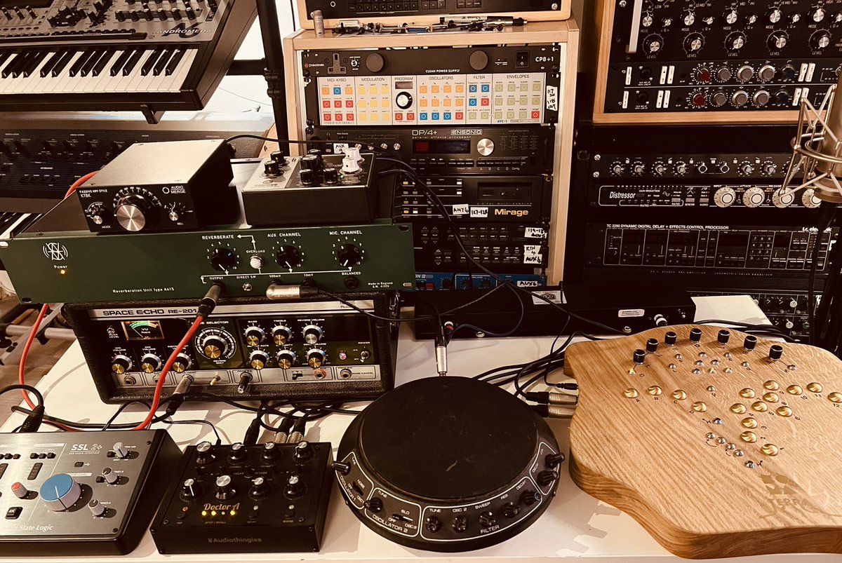 Happy Mondays ! From the Spacestation  🔊 Work ongoing here  in the studio. 🚀