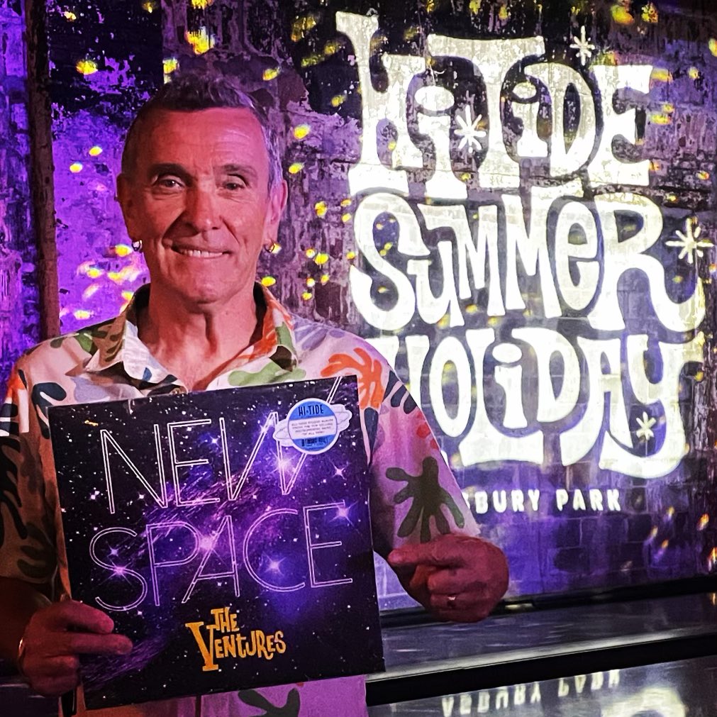 LeonMTaylor's tweet photo. @TheVenturesLive New album, New Space Drops Sept 22nd!
@hitidelabel https://t.co/xmlFXKWVE9