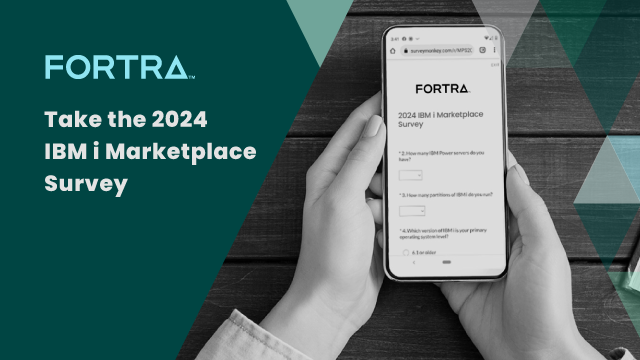 Steve_Will_IBMi's tweet photo. The annual #IBMi Marketplace Survey from @Fortra is open! This year, let's set a new record for participation! This survey, and the data we get from it, is super valuable. Add your voice! https://t.co/cMqLBfBRtF https://t.co/uuvHWlNWQQ
