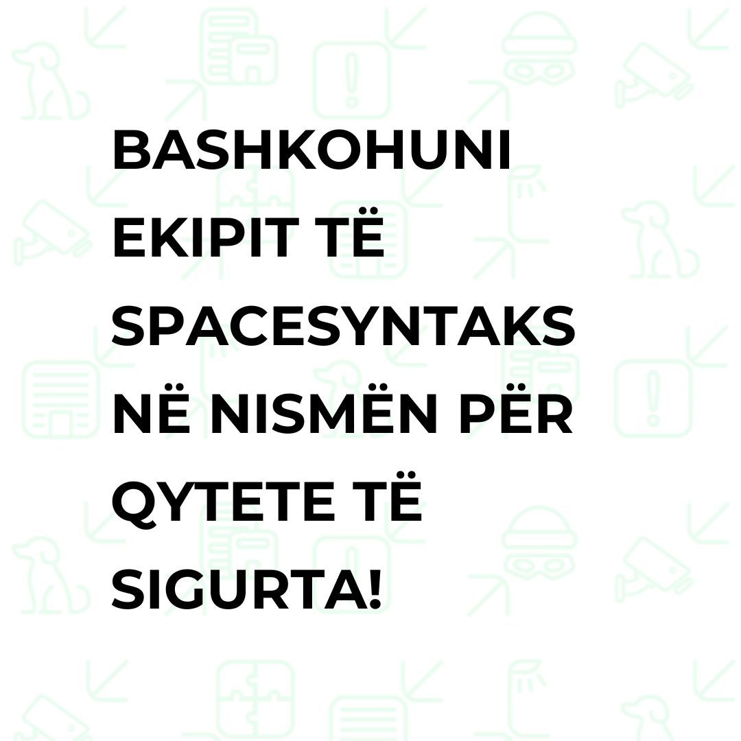 spacesyntaks's tweet image. Bashkohuni ekipit të Space SyntaKs në nismën për qytete të sigurta!

SpaceSyntaKs fton 5 student për punë praktike. 

Ju lutemi përdoreni linkun e më poshtëm për aplikim:
forms.gle/DoXrL296kc2t7g…

Afati i fundit për të aplikuar: 2 Tetor 2023