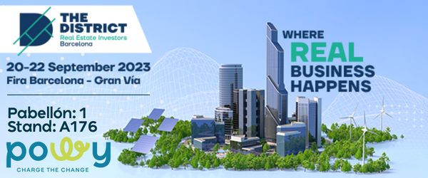📍Eᴠᴇɴᴛ ᴀʟᴇʀᴛ: <a href="/District_Show/">The District Show</a> Barcelona📍
 
Find us in Hall 1 at stand A176 to discover our turn-key EV charging solutions tailored for the commercial real estate sector!
 
#Powy #TheDistrict #ChargeTheChange #GoElectric #emobility #evs #ChargingPoints
