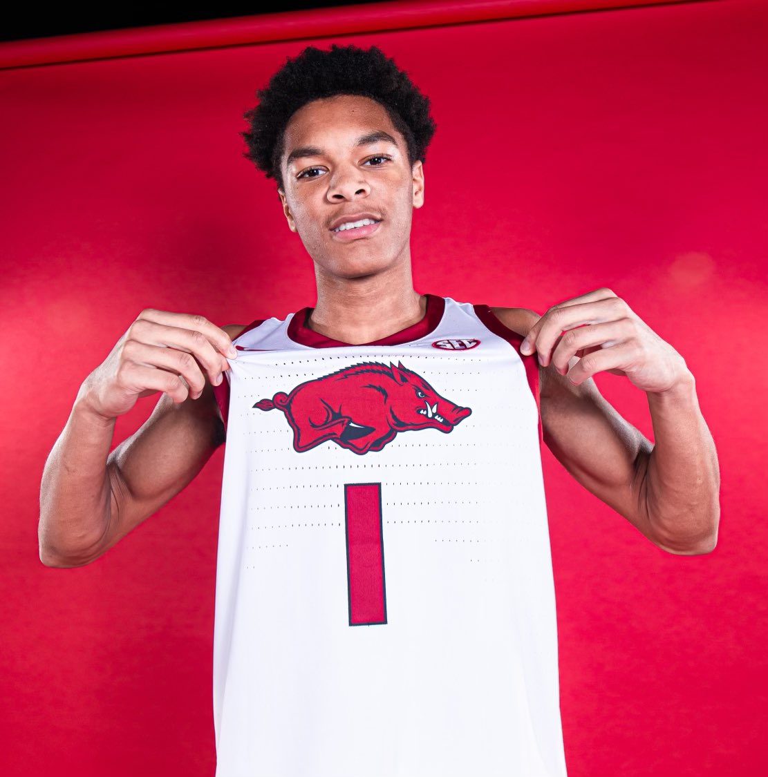 IamJacob2026's tweet photo. What up Fayetteville… 
WPS Unofficial Visit 
🐗
@RazorbackMBB https://t.co/fteq93y80Y