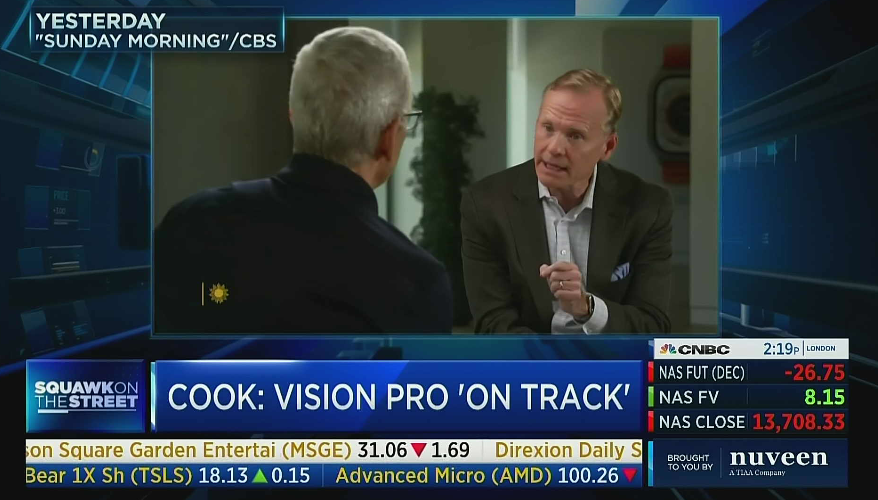 .@jdickerson sighting on CNBC. $AAPL @SquawkStreet