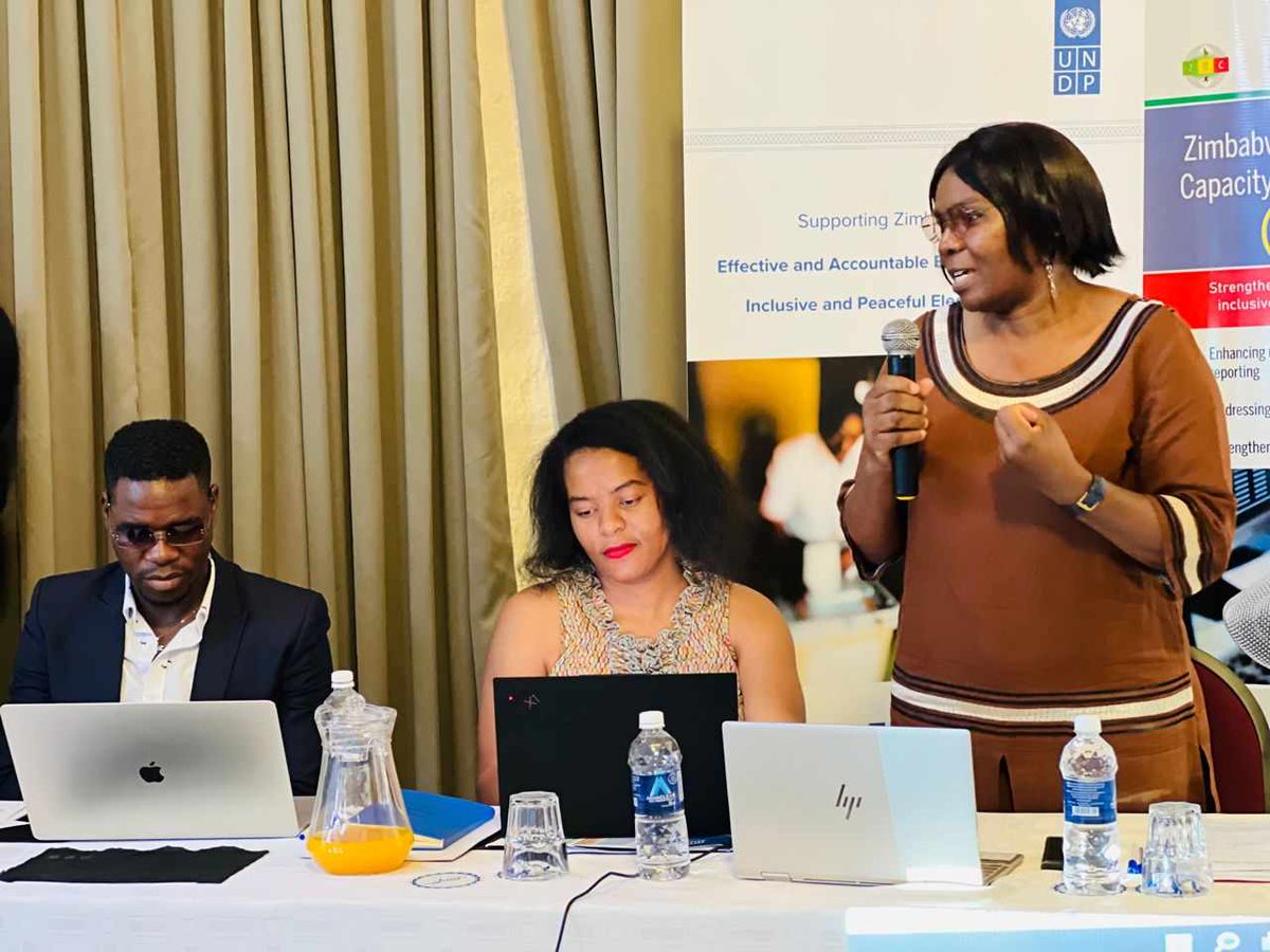 ZimEye's tweet photo. "Online content creators have a vital role in informing, educating & engaging the public on matters of national interest,"says @UNESCO 's Ingrid Tagwirei on behalf of regional adviser for communication & information Al-Amin Yusuph @Zim_Media_Com @ZOCCzw #ZOCCFora #PostElectionZW https://t.co/oPVGOwpc6n
