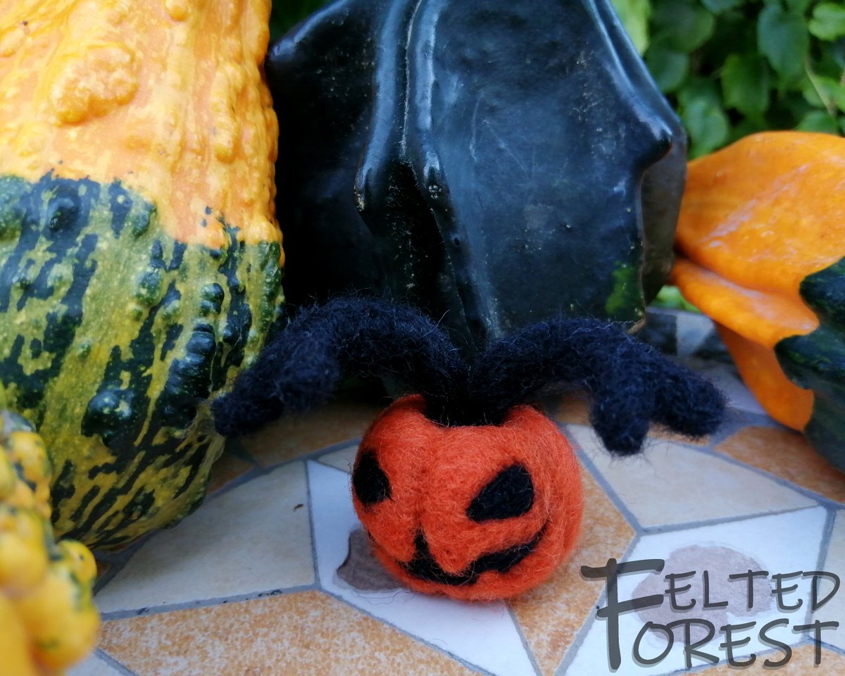 Felted_Forest's tweet image. Handy pumpkin✋🤚

#feltedforest #felting #feltingwool #feltingwoolcrafts #needlefelting #needlefeltinglover #felted #wool #handmade #handmadecraft #pumpkin #pumpkinseason #fall #autumn
