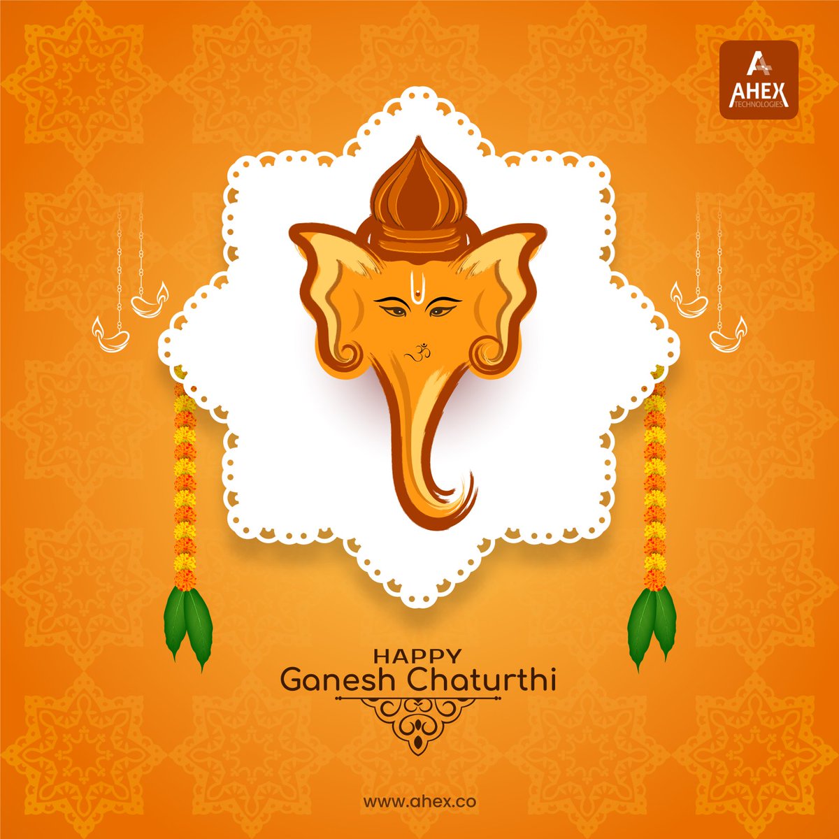 ahextechnology's tweet photo. Ganapati Bappa Morya! Wishing you a blessed and joyous Ganesh Chaturthi.
#GaneshChaturthi #GanpatiBappaMorya #GaneshFestival #GaneshChaturthiCelebrations #BlessingsOfGanesha #Ganeshotsav2023 #Ahex https://t.co/q69RSzf9pd