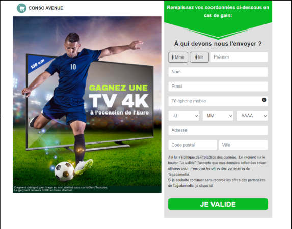 GOODBOY3547's tweet image. Rêvezvous d'avoir le dernier téléviseur LED ? Voici votre chance de le gagnerFournissez-nous juste vos informations personnelles et vous serez automatiquement inscrit pour une chance de gagner. 🤩 #TVLED #Gagner #experience #FreebetWinamax 
#SingaporeGP 
 
tinyurl.com/252ehpnt