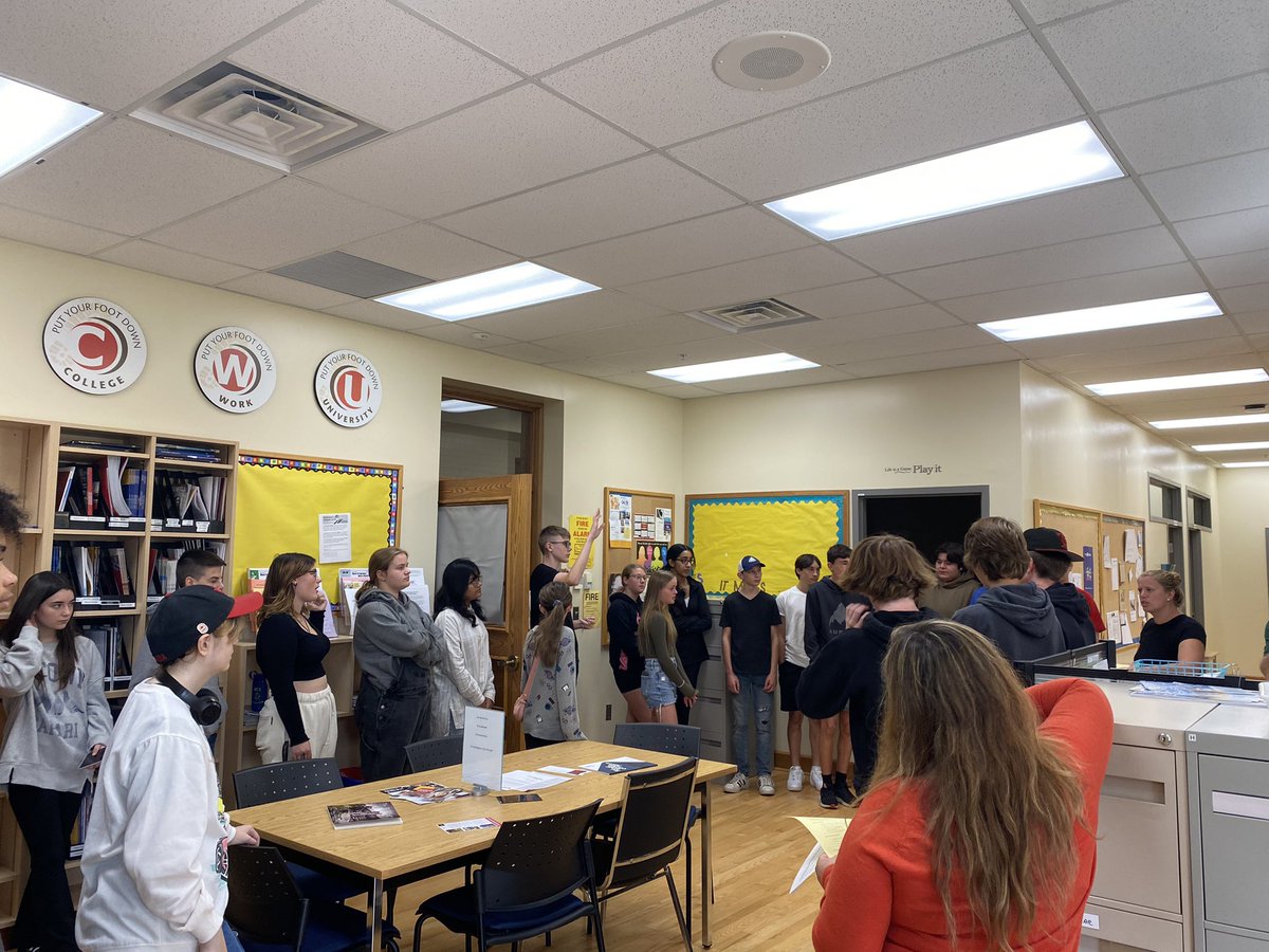Grade 9 Orientation in Guidance! #bcigrads2027 <a href="/GEDSB/">Grand Erie District School Board</a> <a href="/BCIOFFICE/">BCI Main Office</a> #getinformed