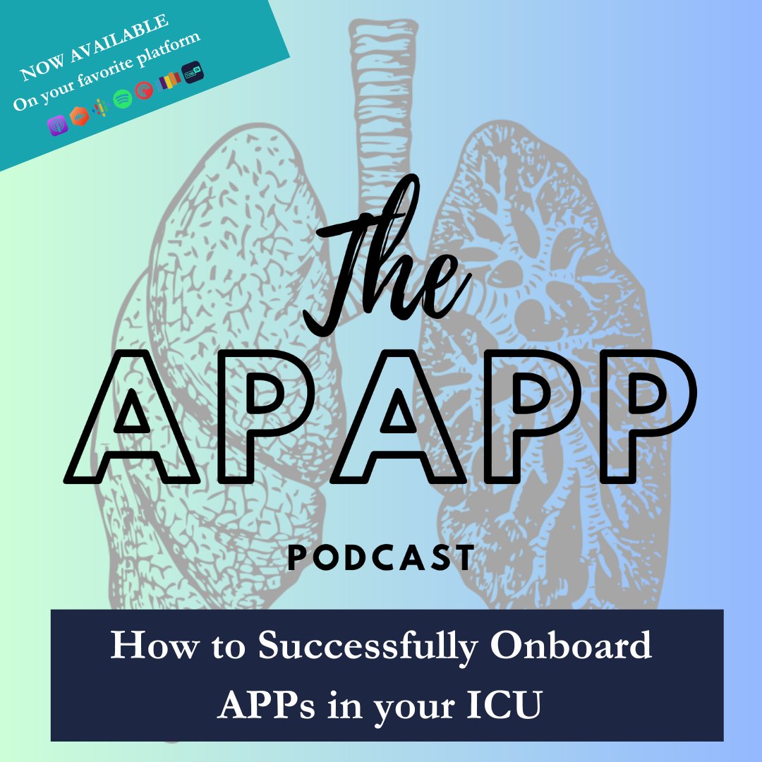 pulmAPP's tweet image. Looking to streamline the onboarding process for Advanced Practice Providers (APPs) in your ICU? We&apos;ve got the perfect episode for you! 🎙️

👉 Listen Now: loom.ly/kKUN9wo

#icu #advancedpracticeproviders #pulmonarycare #criticalcare #medicalpodcast