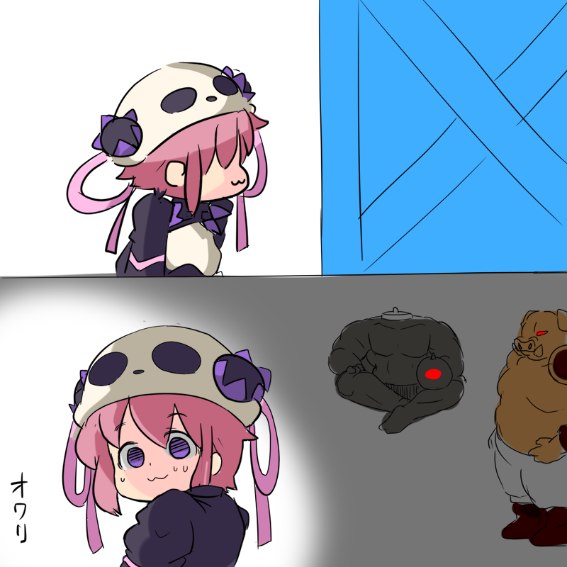 疑いの目を向けられる風来のシレンのキャラの漫画を描きました 