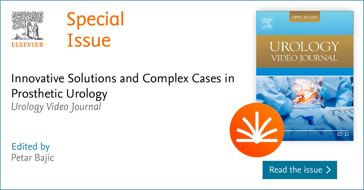 Special issue alert! Published in Urology Video Journal: Innovative Solutions and Complex Cases in Prosthetic Urology. Edited by Petar Bajic #OpenAccess spkl.io/60194lUVl @urovidjournal