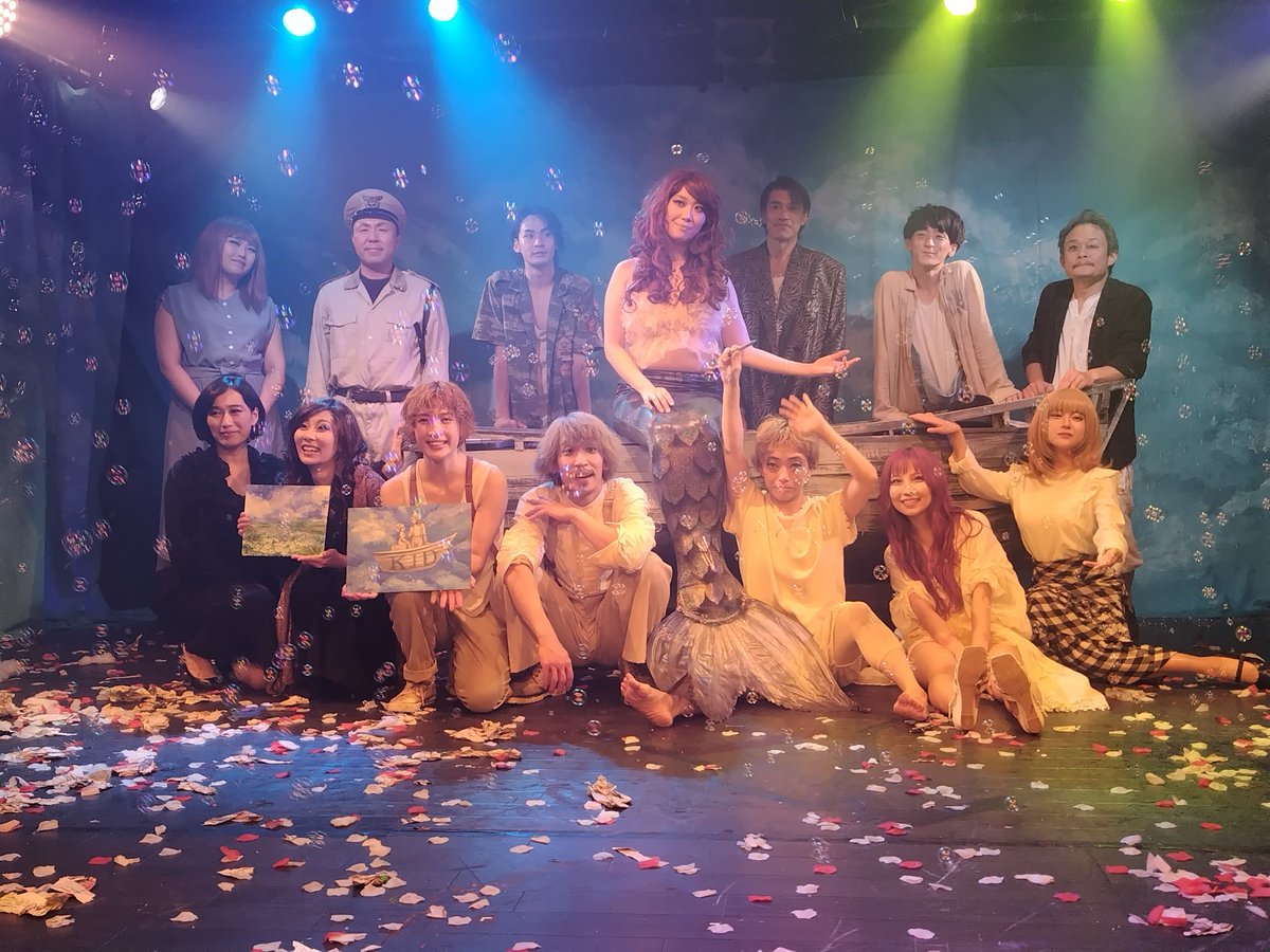 5GYO55's tweet image. @dendakeina 
圭菜さん🕊️
#KID2023
気魄のこもった
素晴らしい千穐楽でした。
“ココ” の情の起伏。
“ダッド”への思い
“キッド”への眼差し。
細やかな表現が
物語を 深く豊かに。
たまらなく素敵でした。
#深海洋燈 の真摯な演劇
ほんとうに 大好きです。
念願のテント公演。
全力応援✨
ありがとう💚