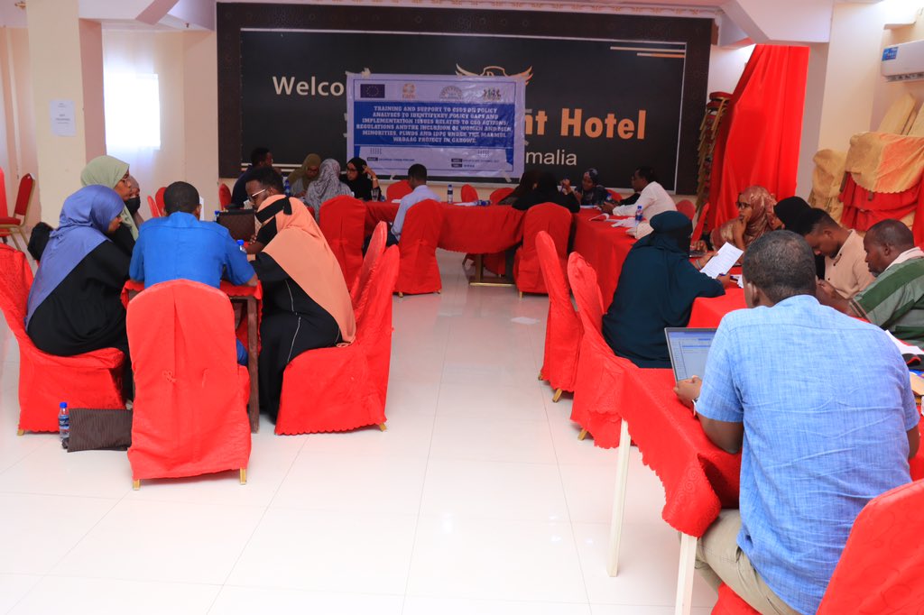 Puntlandyouth1's tweet photo. PYAN conducted Policy Analysis Training for CSOs in Garowe to support the CSOs to offer an opportunity to address Key policy analysis Policy implementation gaps including. https://t.co/pFQ83qrK0X