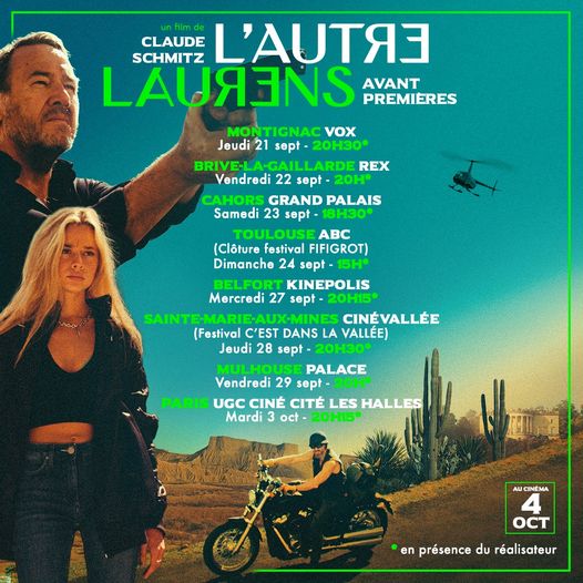 cinema_rex's tweet image. 📣Avant première 🌵L'AUTRE LAURENS🌵
📅Dans votre cinéma Rex Vendredi 22 Septembre à 20h00
🎬En présence de son réalisateur Claude Schmitz