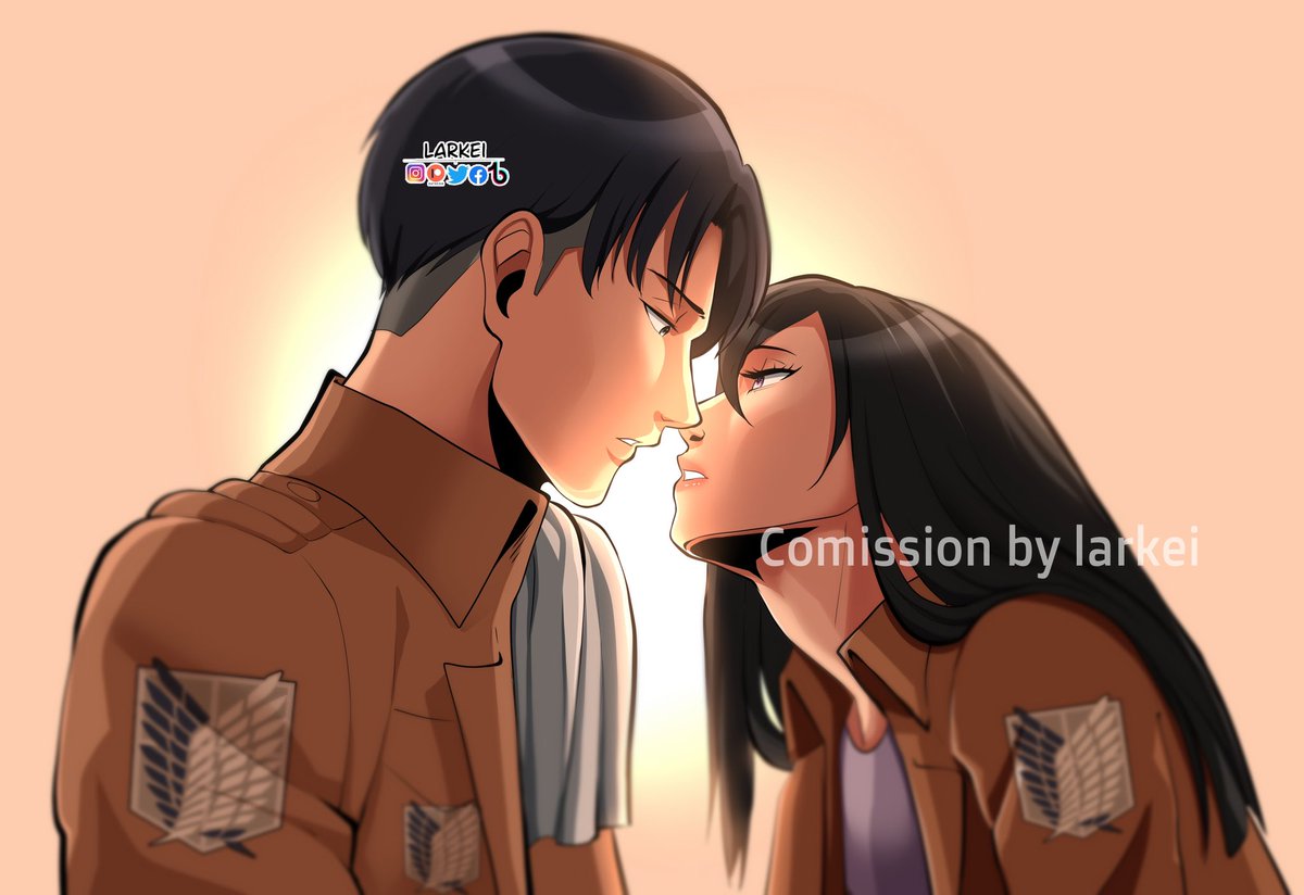 Some comissions I did🌟 Send me a message to get yours! #leviackerman #annieleonhart #originalcharacter #AttackOnTitanFinalSeason