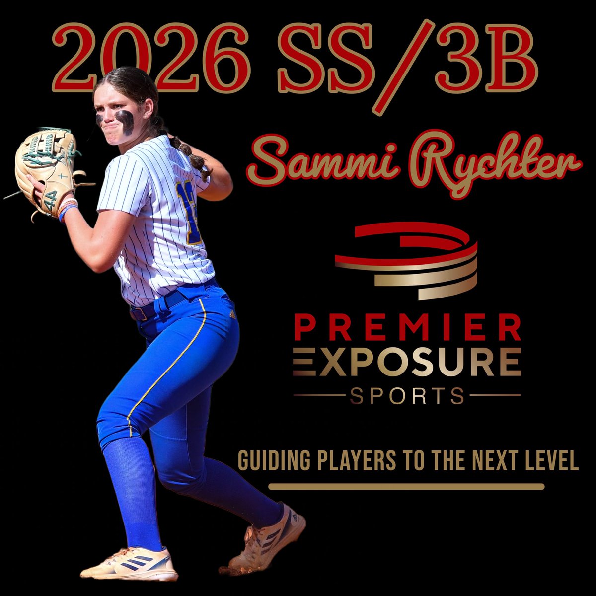 Premier Exposure Sports (@premierxsports) on Twitter photo 🥎Premier Exposure Sports is excited to announce the addition of 2026 SS/3B <a href="/Sammi_Rychter/">Sammi Rychter</a> to the family! 5’9” 4.0 GPA. Hits for power and average from the lefty side with the abilty to use the whole field. Coaches make sure to get 👀on her!
sportsrecruits.com/athlete/sammi_… 🥎Premier Exposure Sports is excited to announce the addition of 2026 SS/3B <a href="/Sammi_Rychter/">Sammi Rychter</a> to the family! 5’9” 4.0 GPA. Hits for power and average from the lefty side with the abilty to use the whole field. Coaches make sure to get 👀on her!
sportsrecruits.com/athlete/sammi_…