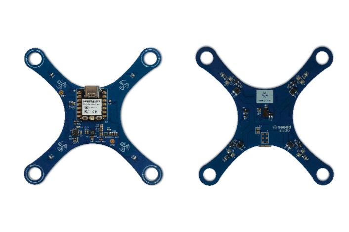 SeeedFusion's tweet image. ✈️A mini #quadcopter powered by the #Xiao #ESP32C3 and packed with amazing features!🛩️
This project showcases the integration of advanced technologies👏 to ensure smooth #flightcontrol, precise distance #tracking, and environmental #sensing.🔋
Can't wait to see this cute one!😃