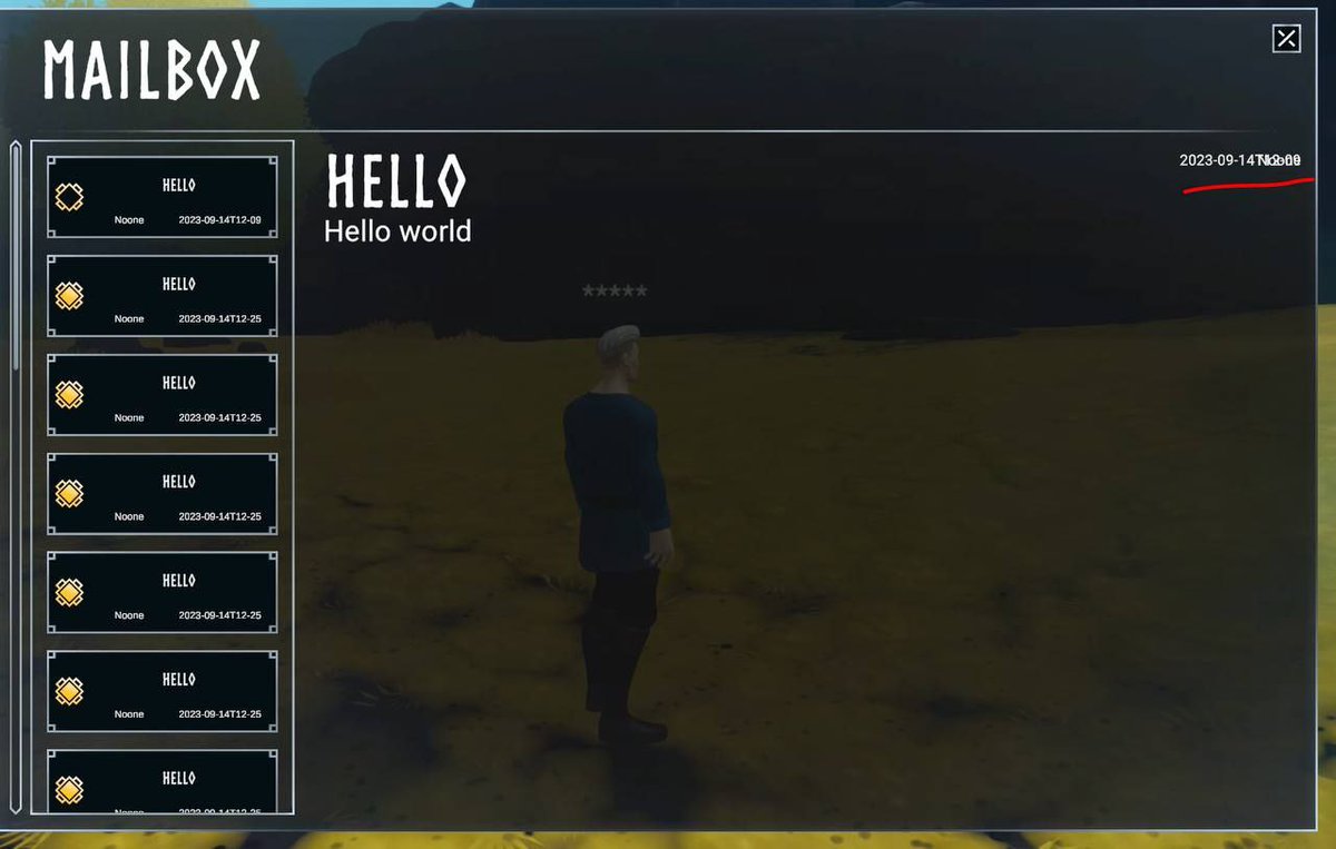 New #Valhalla leak! 🚨

Could this mean a new way to communicate with fellow players in the Viking #metaverse? 📬🤔

Valhalla.game