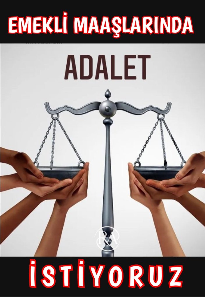 EYTLEVENTATACA1's tweet photo. TAG TAG 
👇
#EmekliMaaşlarındaAdaletİstiyoruz

Eşitlik evrensel bir ilke olup, talep etmek her Vatandaşın hakkıdır. 

Aynı yıl ve aynı prim kazancı ile emekli olanlar arasındaki fark için İNTİBAK;

Prim günü yüksek olanlar için de Adil Maaş skalası talep ediyoruz

@isikhanvedat https://t.co/yiwtJSCJ7f