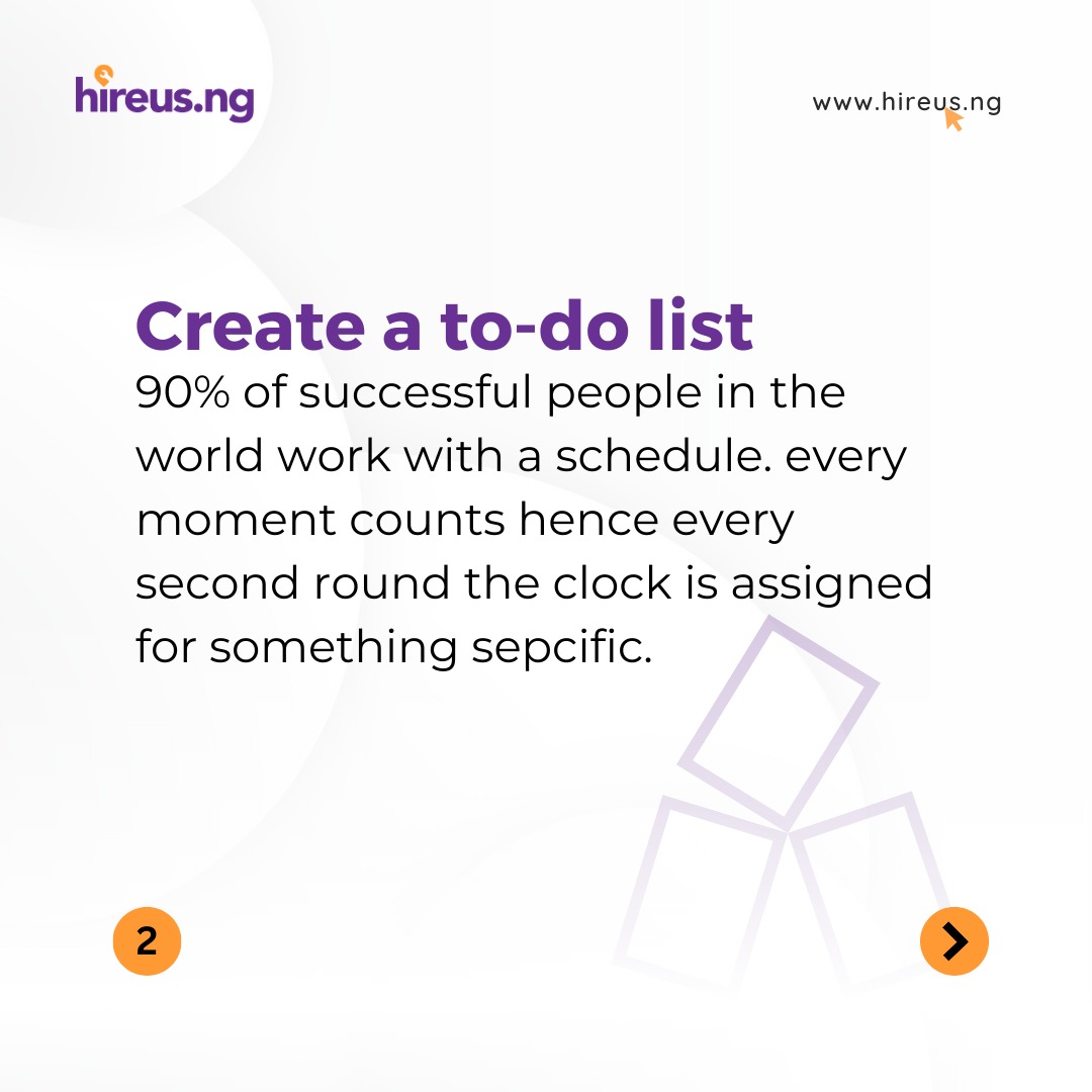 hireusNG's tweet photo. How do you want to stay productive this week?

Tell us something you would start doing in the comment section. 👇😁
A thread.🧵
#Odumodu
#NDLEA #auntyesther #Jesus https://t.co/jrrhNsiyp4