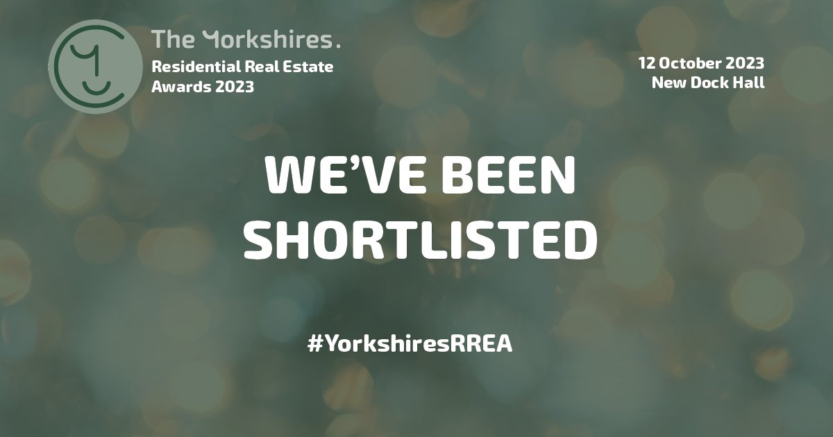 We are delighted to announce we have been shortlisted for both 'Best Small Development' and 'ESG Excellence' awards at The Yorkshires Residential Real Estate Awards 2023. 

Wish us luck 🤞

#architecture #awardshortlist #architect