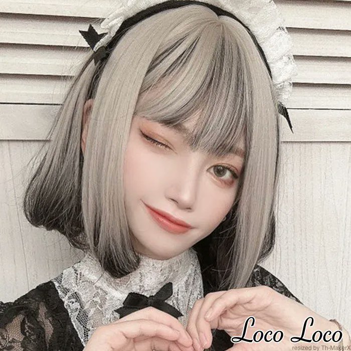 LocoLoco0011's tweet photo. 🎃気軽にイメチェン！プレゼントキャンペーン🎃
 
シルバーベージュをにブラックブラウンのメッシュグラデーションが入った 🎵 
お手入れしやすいボブスタイル❤1名にプレゼント🎁

🌟フォロー＆RTで応募完了
🌟締切　9月24日

▼商品はこちら▼ 
https://t.co/I8WI0JOkjm 

#wig https://t.co/fPog5PXofY