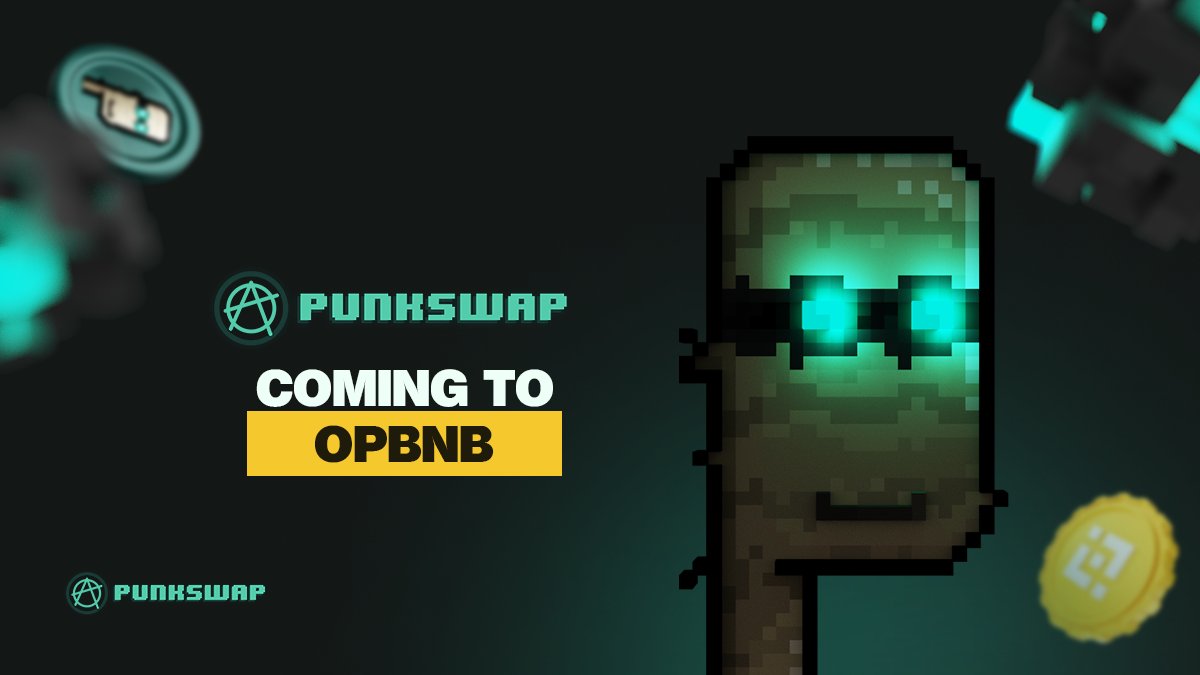 PunkSwapDEX's tweet photo. ๐ Exciting News Alert!
Get ready for the launch you've been waiting for! @PunkSwapDEX is kicking off its PUNK token presale on opBNB this week. Don't miss your chance to be part of this thrilling journey! ๐๐ฅ #PunkSwapDEX #PUNKToken #opBNBChain #BNB
https://t.co/nGJvX0ca3y https://t.co/GEcdqaRjiT