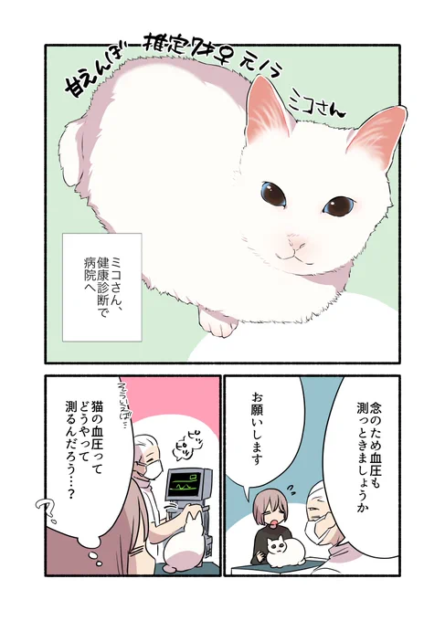 猫の血圧を測ったら予想外のことがわかった話(1/2)
#漫画が読めるハッシュタグ 