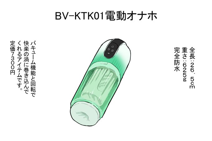 【案件】BV-KTK01電動オナホ(R18) 