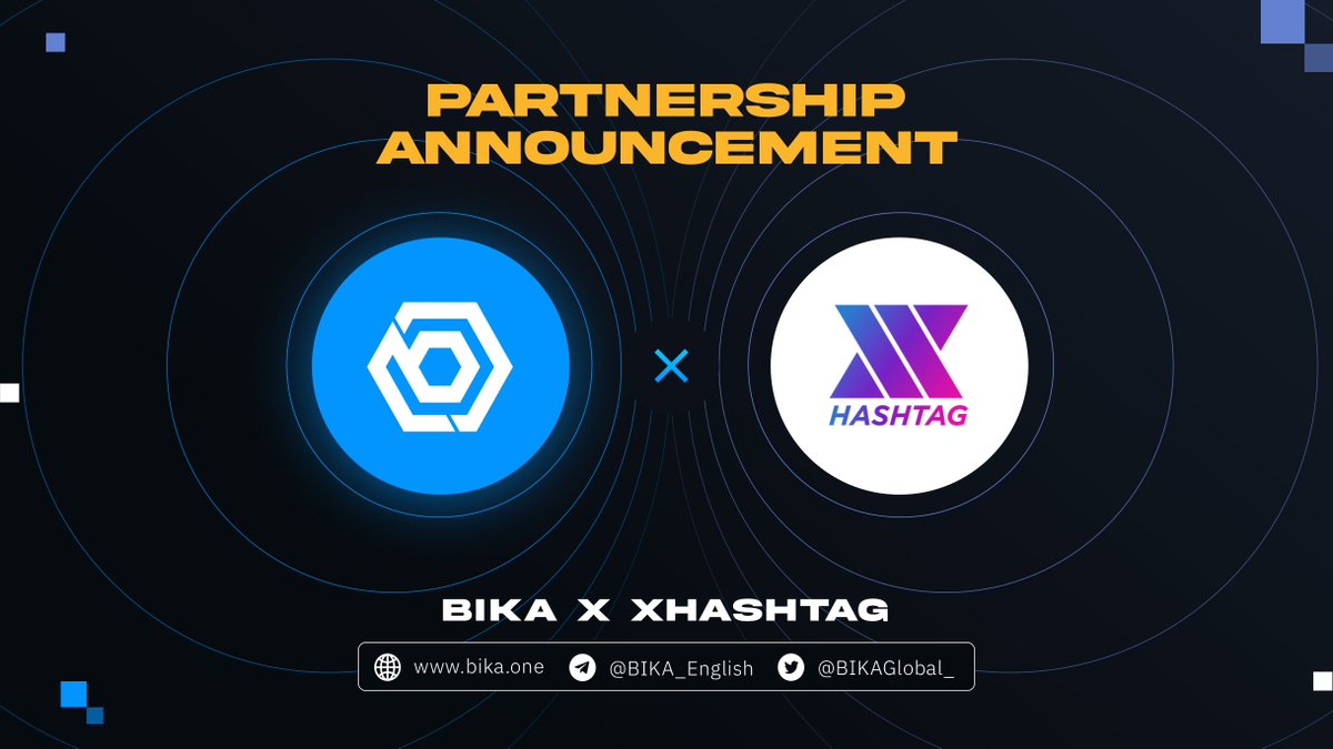 BIKAGlobal_'s tweet photo. @BIKAGlobal_ x @xhashtagio
New #Partnership !! Stay tuned to our collab #Giveaway ❤️ 🎁

🎖️ #xHashtag, a Web3 protocol, offers on-chain credentials designed for the changing work environment. Brands can build teams using reputation-based credentials, and more.

#xHashtag will assist #BIKA in increasing exposure, growing the community, and accelerating growth through task-oriented initiatives as part of the collaboration.