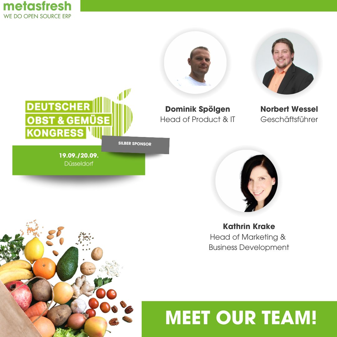 As a silver sponsor, we are looking forward to discussing with industry experts at #DOGK how digitalisation and sustainability can be advanced in the fruit and vegetable industry 🌍🌱 

Read more 👇

metasfresh.com/2023/08/14/met… 

#traceability #fruit #vegetables #ERP #DOGK