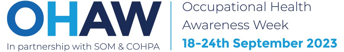 This week is Occupational Heath Awareness Week #ohaw2023. Throughout the week, we’ll be discussing and promoting the role of occupational health in small businesses across the UK.

cohpa.org/occupational-h…

#COHPA #OccupationalHealth #OccupationalHealthSupport #OHAW23