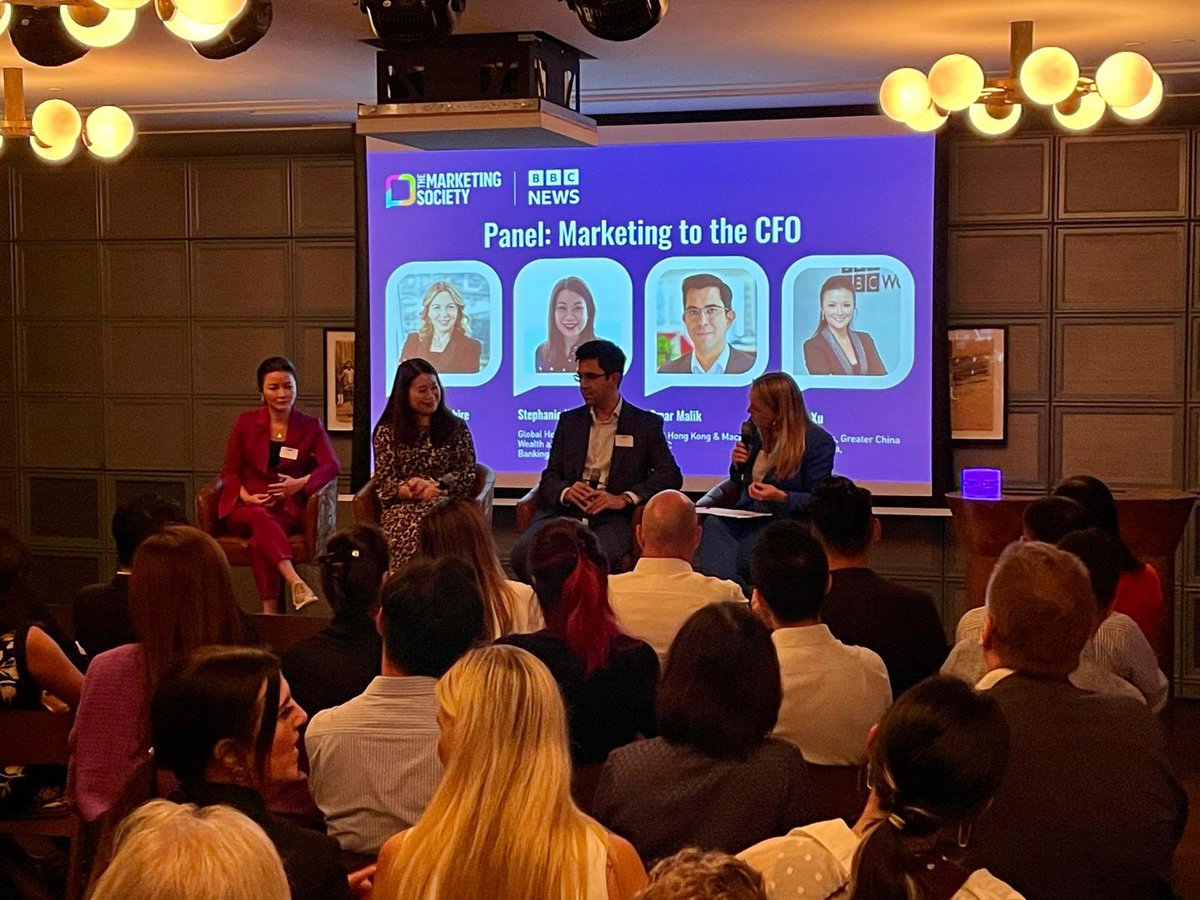 Hong Kong | Marketing to the CFO It was fantastic connecting with so many of our members from The Marketing Society at soho house last week! @bbcstudios