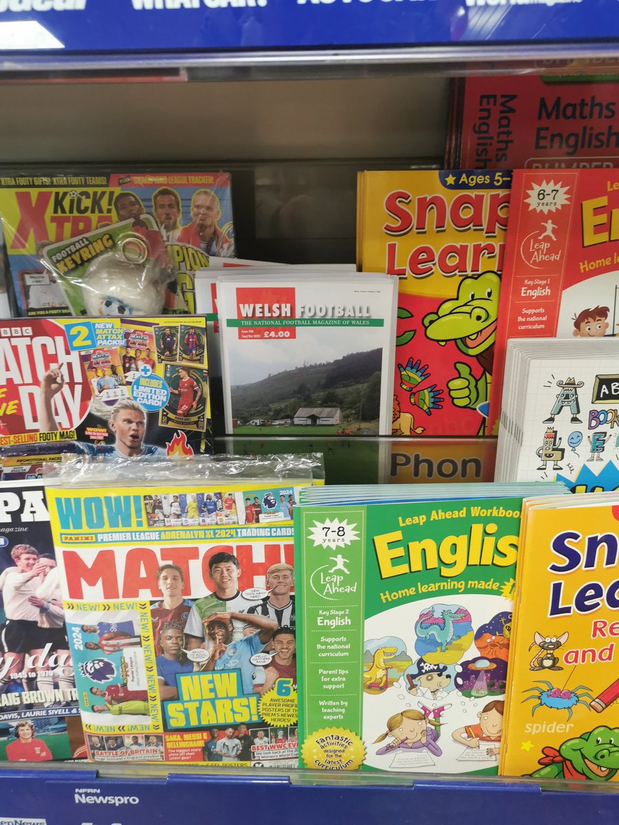 The latest edition of Welsh Football magazine (issue 248) is already on sale at the Post Office, Albany Road @roathcardiff. It'll be available at all other usual retail outlets in the next few days.